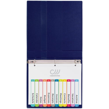 Avery 12 Tab Dividers for 3 Ring Binders, Customizable Table of Contents, Multicolor Tabs, 1 Set (11843) 1 pack